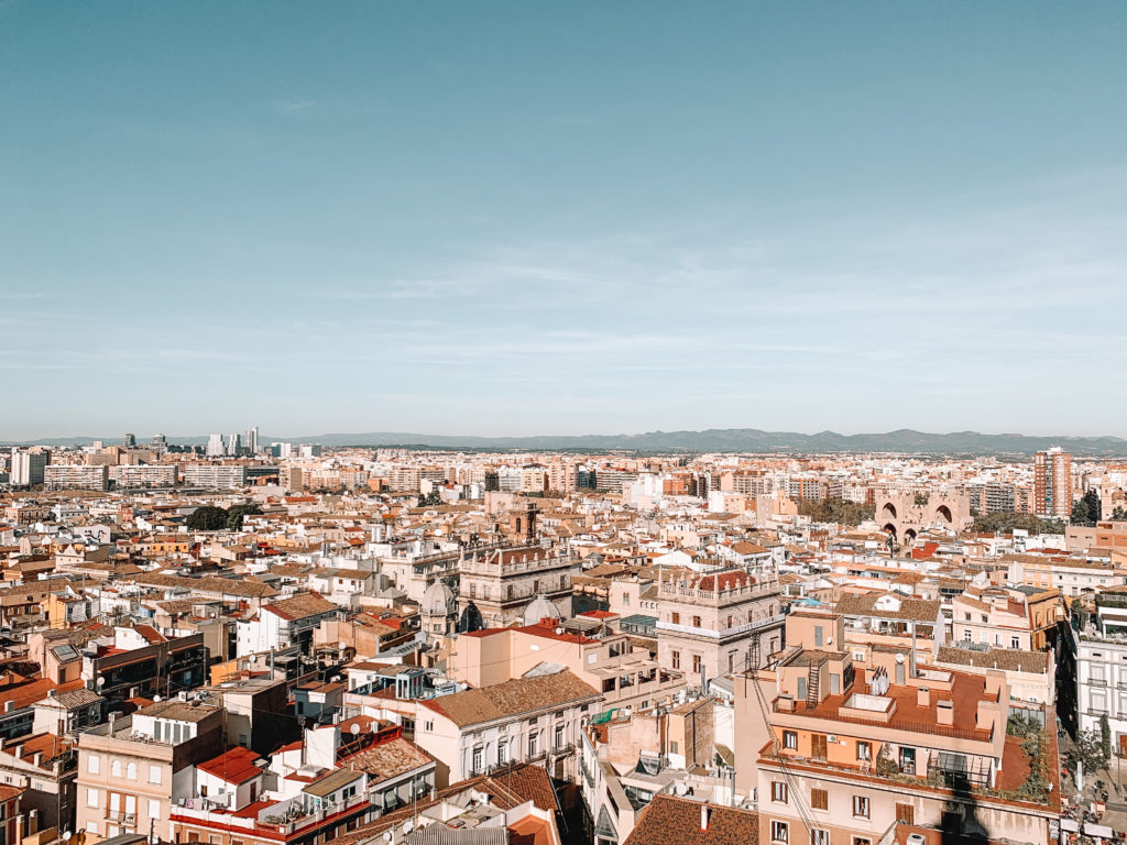 View from the Valencia Cathedral