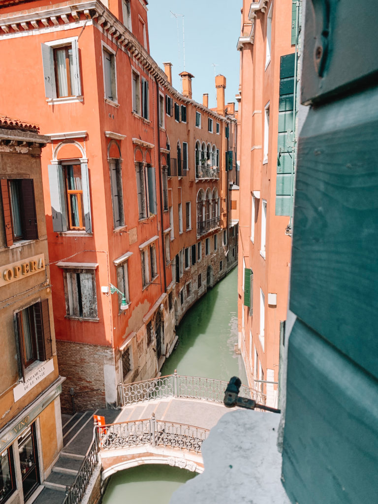 View from Hotel Saturnia, Venice Italy