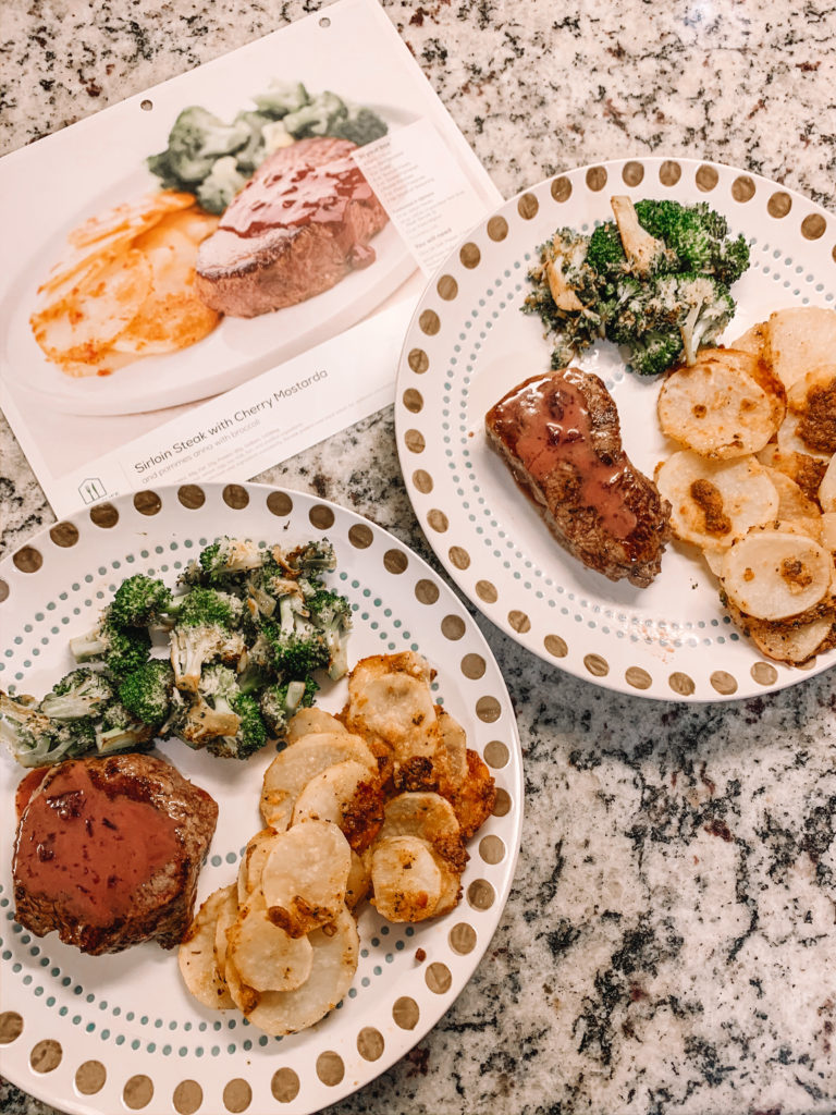 Home Chef | Sirloin Steak with Cherry Mostarda